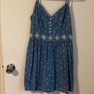 Abercrombie chambray dress